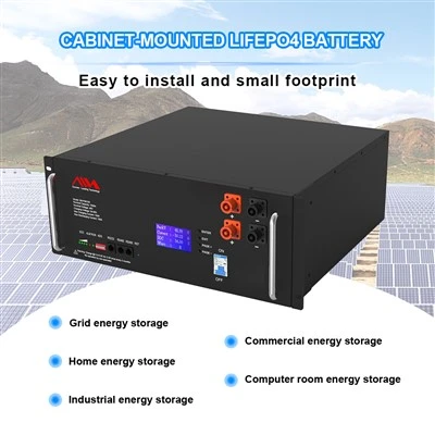 Sunnew 48V solárna batéria 5kwh 100ah Lifepo4 batériová skriňa Server Rack Mount lítium-iónová fosfátová batéria
